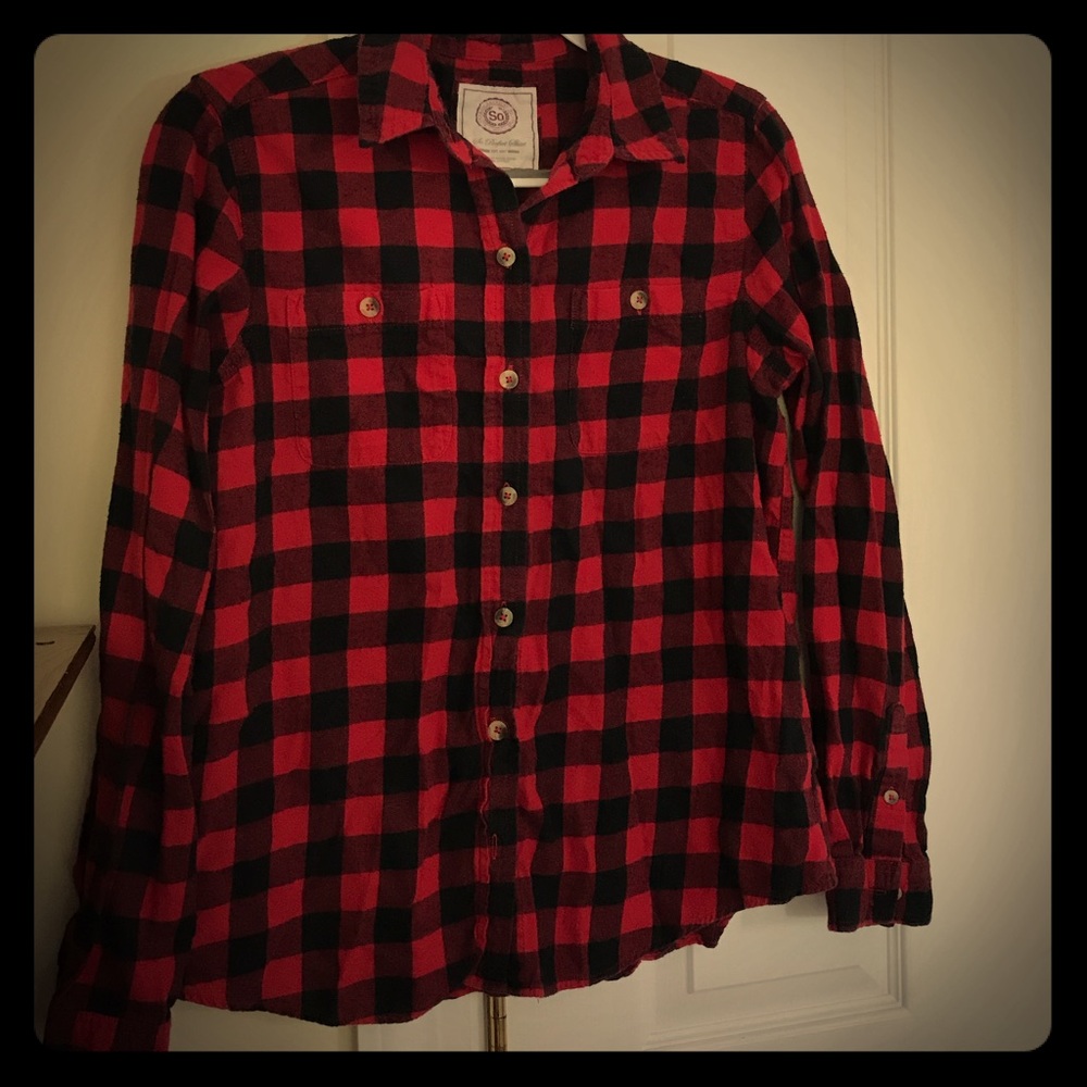 Red and black flannel